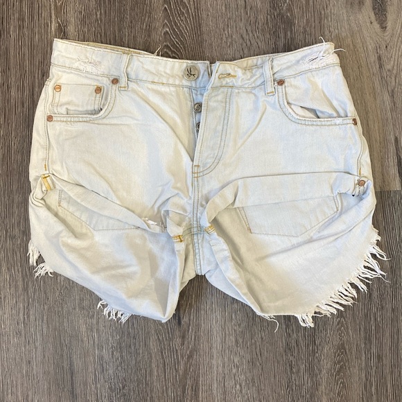 One Teaspoon light blue bandits, sz 28 - Picture 2 of 9